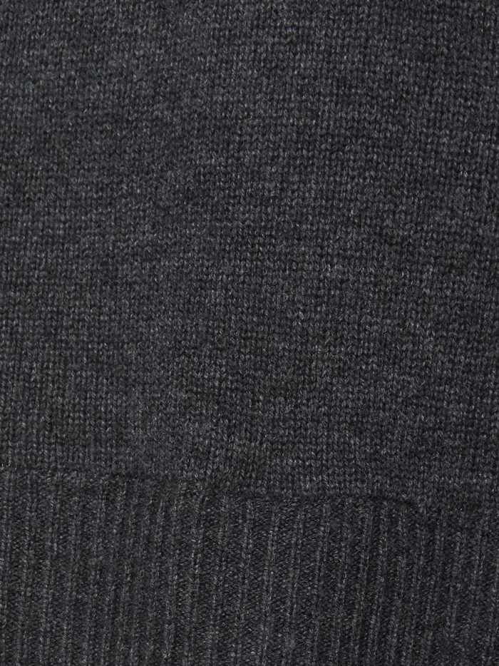 The Looker Layered VNeck Dress Charcoal With White Underlayer Women Brochu Walker Looker Sweaters