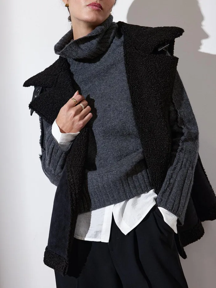 The Loredo Vest Black Onyx Women Brochu Walker Jackets and Wraps