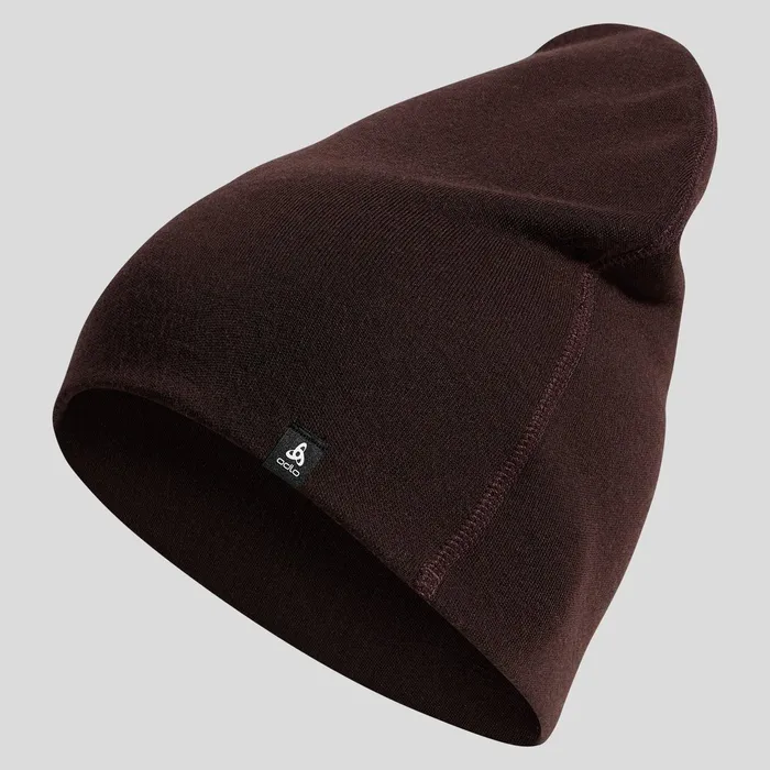 The Merino Warm Hat Fudge WomenMen Odlo Headwear and Gloves