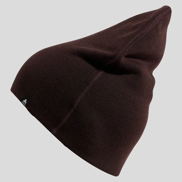 The Merino Warm Hat Fudge WomenMen Odlo Headwear and Gloves