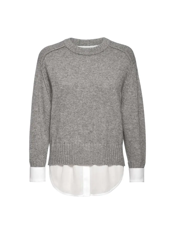 The Parson Crew Looker Sterling Mlange Women Brochu Walker Looker Sweaters