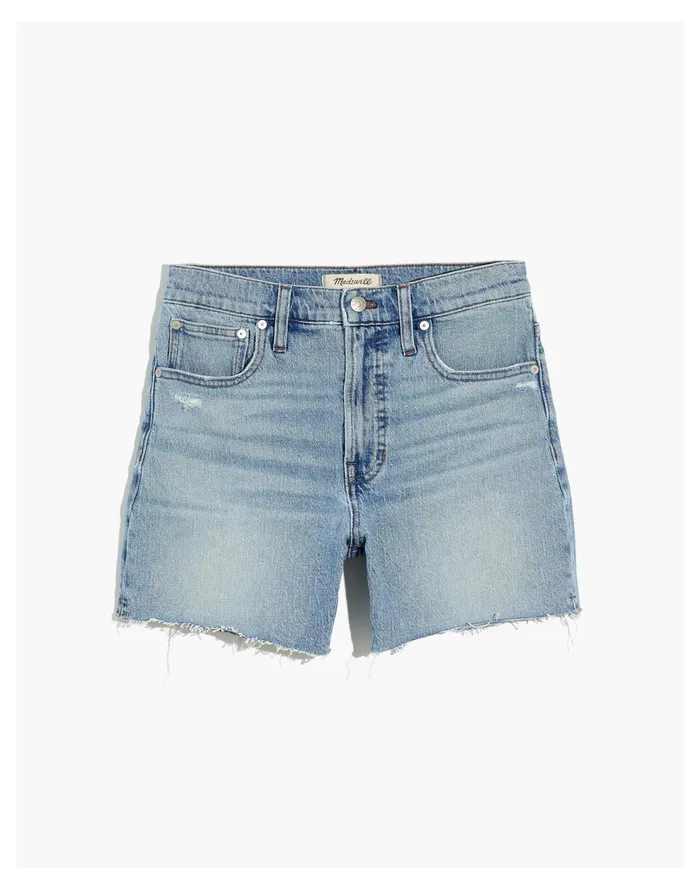 The Perfect Long Jean Short In Russett Wash Russett Wash Women Madewell Shorts The Perfect Long Jean Short In Russett Wash Russett Wash Women Madewell Shorts
