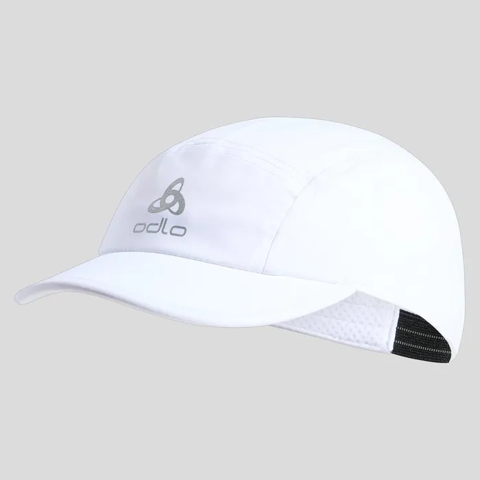 The Performance Light Running Cap White WomenMen Odlo Headwear and Gloves