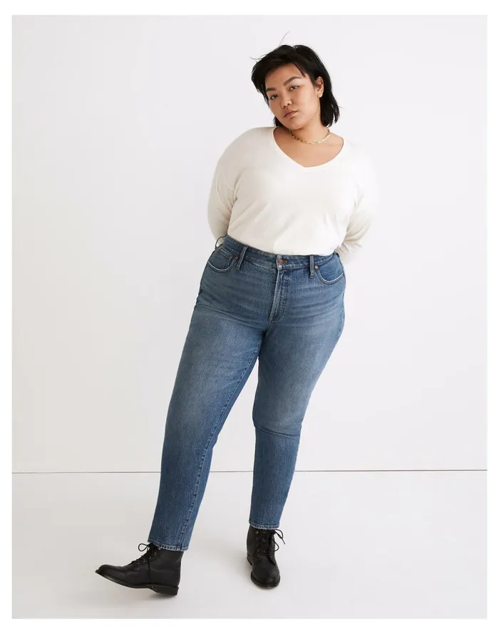 The Plus Perfect Vintage Jean In Belbury Wash Belbury Wash Women Madewell Jeans