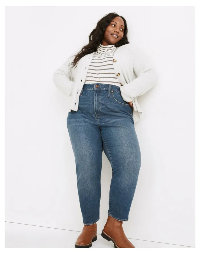 The Plus Perfect Vintage Jean In Mobridge Wash Mobridge Wash Women Madewell Jeans