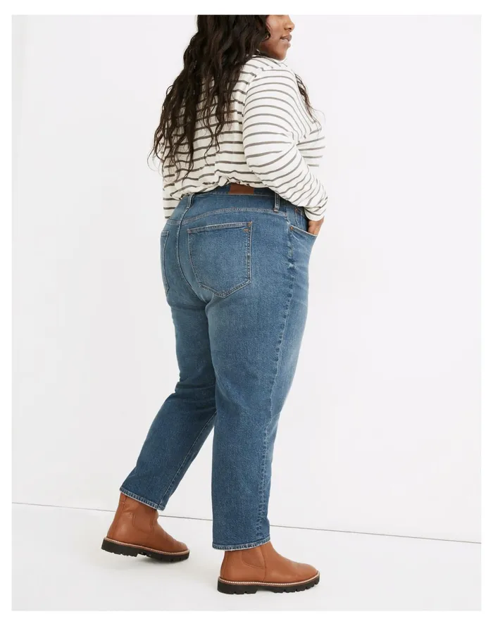 The Plus Perfect Vintage Jean In Mobridge Wash Mobridge Wash Women Madewell Jeans