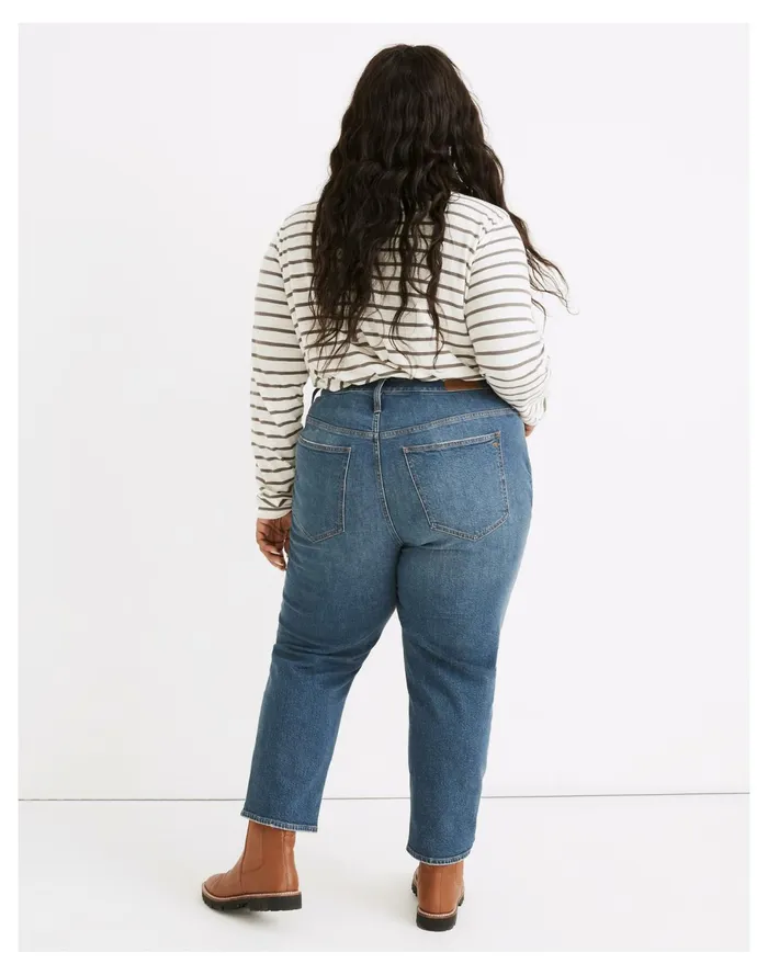 The Plus Perfect Vintage Jean In Mobridge Wash Mobridge Wash Women Madewell Jeans