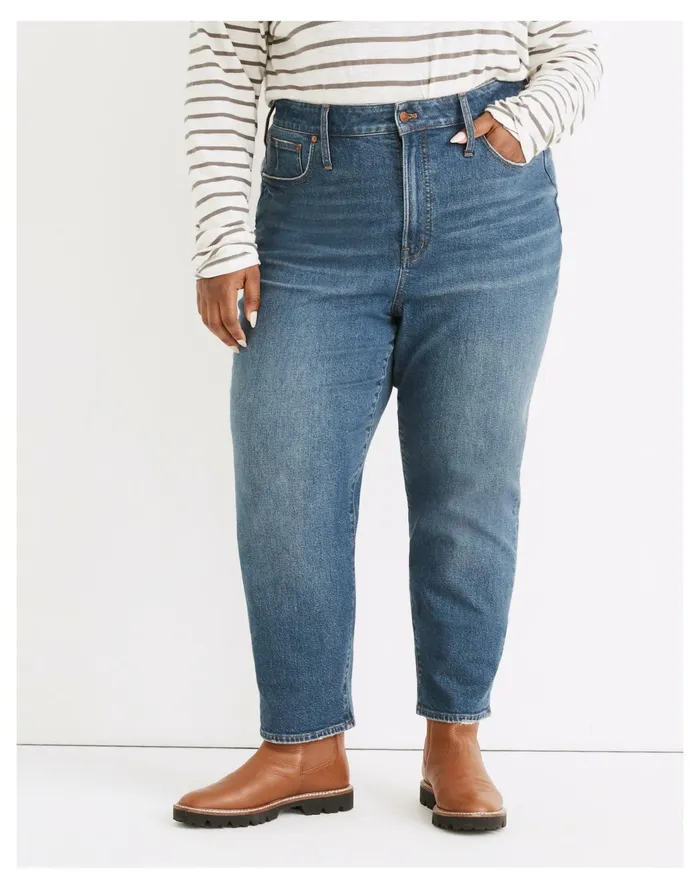 The Plus Perfect Vintage Jean In Mobridge Wash Mobridge Wash Women Madewell Jeans