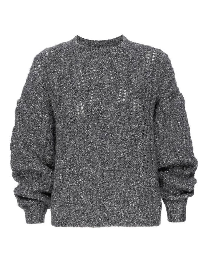 The Restoin Pullover Sweater Pewter Women Brochu Walker Sweaters