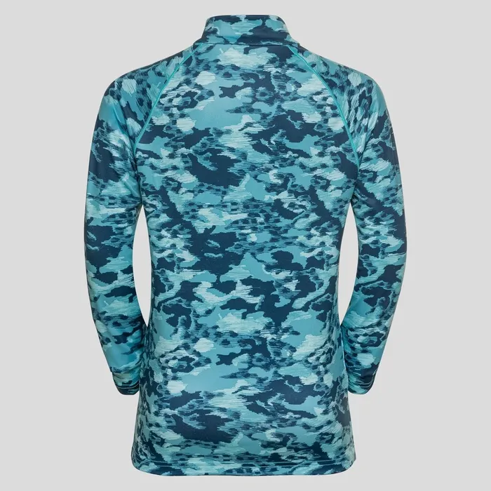 The Sesvenna Graphic Kids039 Halfzip Mid Layer Blue Wing Teal Kids Odlo Mid Layers and Longsleeves The Sesvenna Graphic Kids039 Halfzip Mid Layer Blue Wing Teal Kids Odlo Mid Layers and Longsleeves