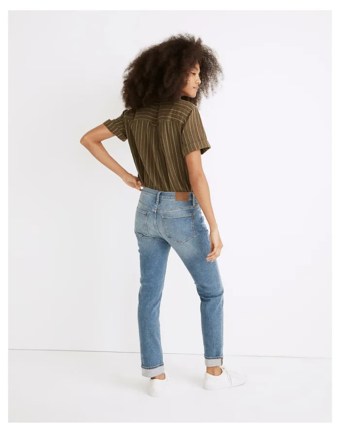 The Slim Boyjean In Mayberry Wash Mayberry Wash Women Madewell Jeans