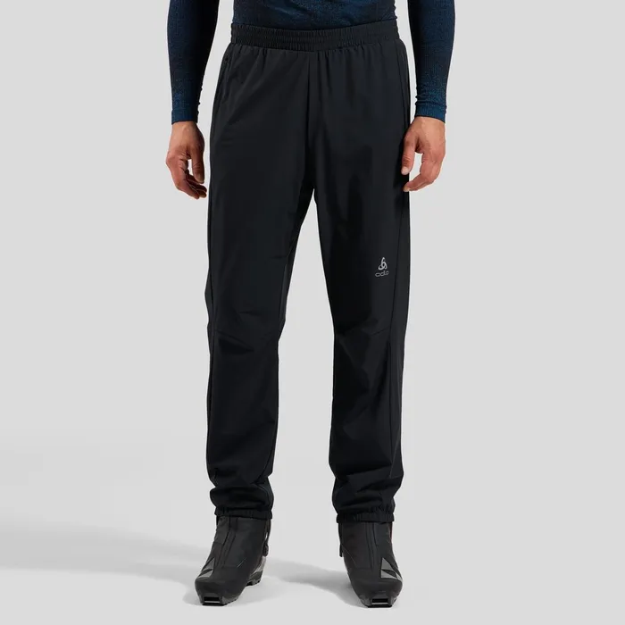 The Windbreaker Crosscountry Pants Black Men Odlo Pants and Tights