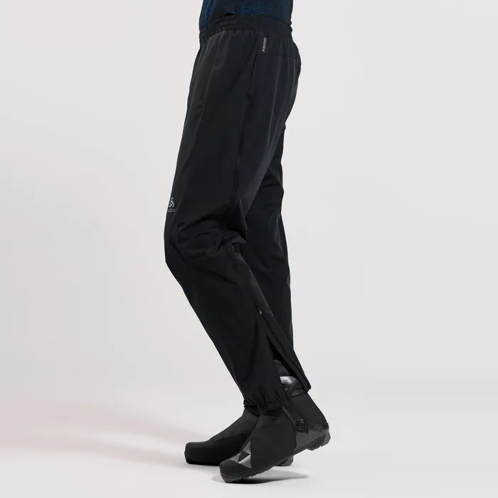 The Windbreaker Crosscountry Pants Black Men Odlo Pants and Tights The Windbreaker Crosscountry Pants Black Men Odlo Pants and Tights