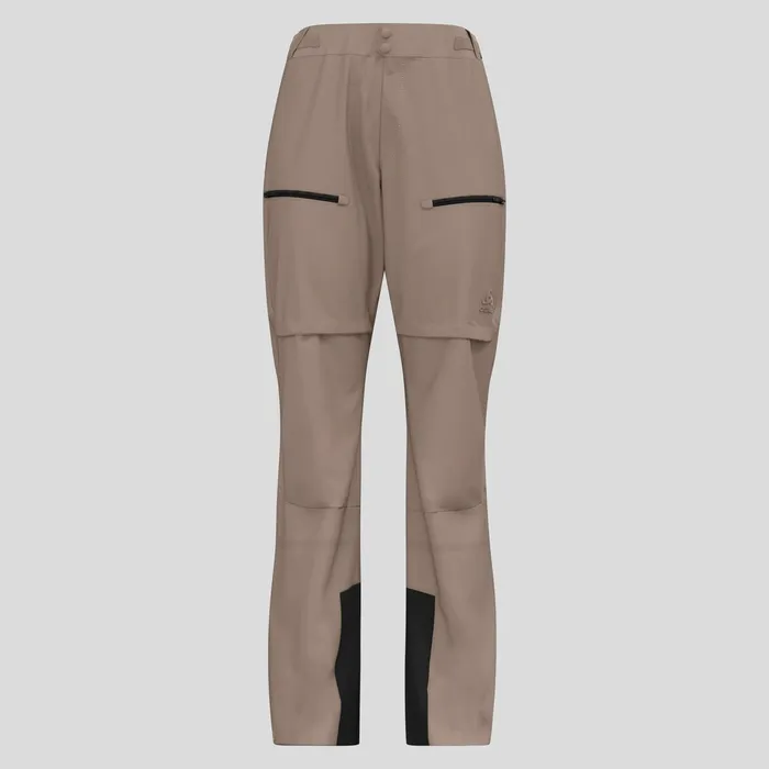 The XAlp 3L Hardshell Snow Pants Cinder Women Odlo Pants and Tights The XAlp 3L Hardshell Snow Pants Cinder Women Odlo Pants and Tights