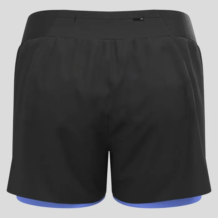 The Zeroweight 3 Inch 2in1 Shorts Black 8211 Persian Jewel Women Odlo Shorts The Zeroweight 3 Inch 2in1 Shorts Black 8211 Persian Jewel Women Odlo Shorts