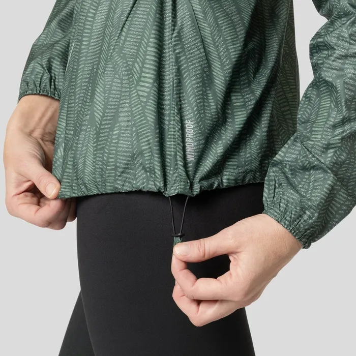 The Zeroweight Print Running Jacket Loden Frost Women Odlo Jackets and Vests The Zeroweight Print Running Jacket Loden Frost Women Odlo Jackets and Vests