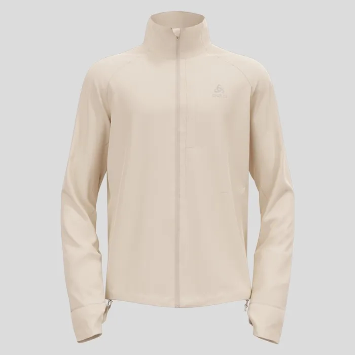The Zeroweight Pro Warm Running Jacket 20 Silver Cloud Men Odlo Running