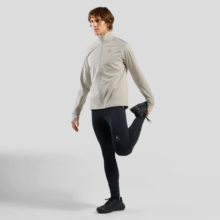 The Zeroweight Pro Warm Running Jacket 20 Silver Cloud Men Odlo Running