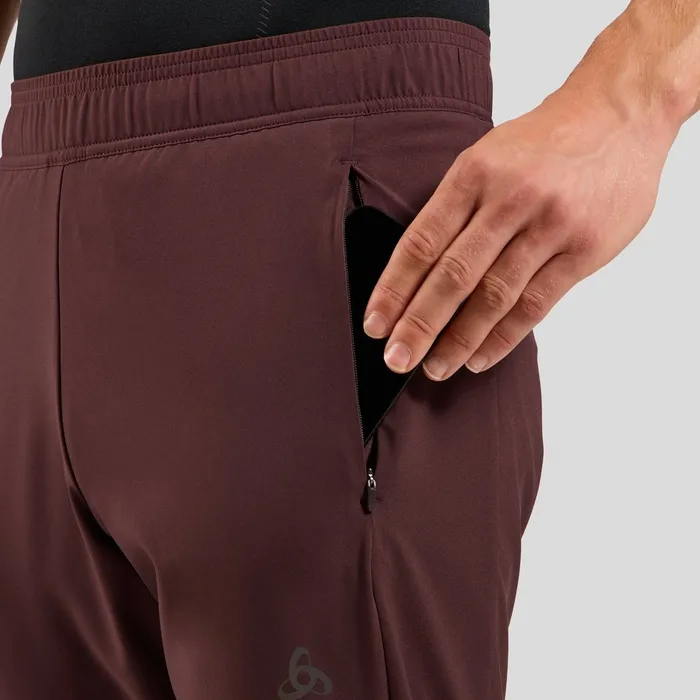 The Zeroweight Running Pants Fudge Men Odlo Pants and Tights The Zeroweight Running Pants Fudge Men Odlo Pants and Tights