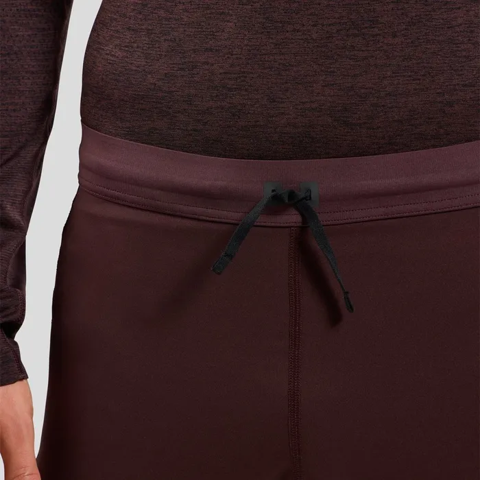 The Zeroweight Warm Running Tights 20 Fudge Men Odlo Pants and Tights The Zeroweight Warm Running Tights 20 Fudge Men Odlo Pants and Tights