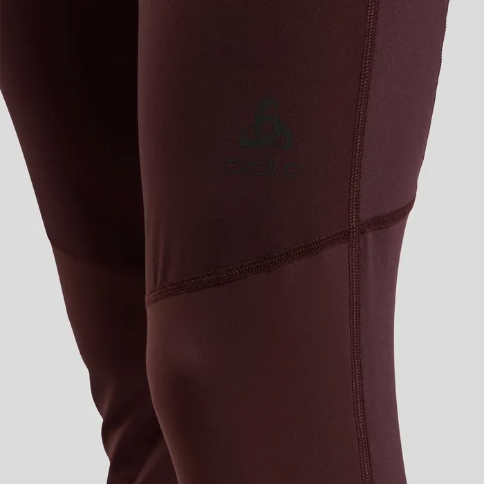 The Zeroweight Warm Running Tights 20 Fudge Men Odlo Pants and Tights The Zeroweight Warm Running Tights 20 Fudge Men Odlo Pants and Tights