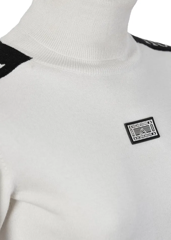 Thermal Ski Knit White Women Holland Cooper Knitwear