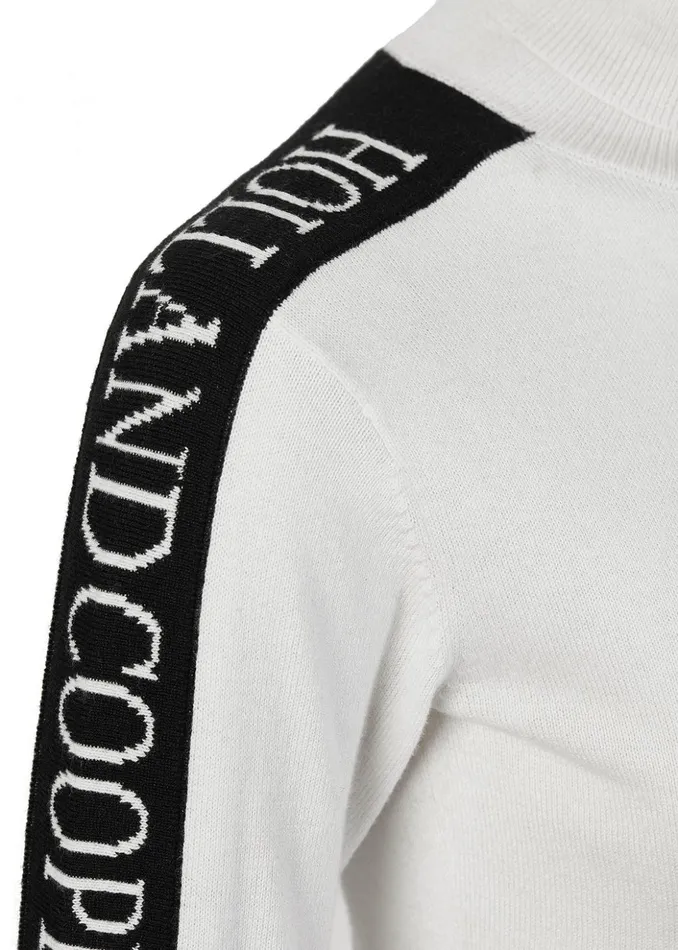 Thermal Ski Knit White Women Holland Cooper Knitwear