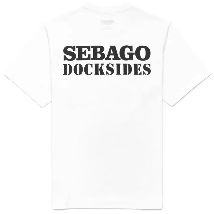 TILLERS White MenWomen Sebago TShirts TILLERS White MenWomen Sebago TShirts