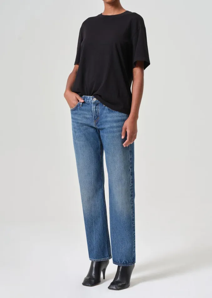 Tops and Bodysuits Women Agolde Jay T Shirt Black