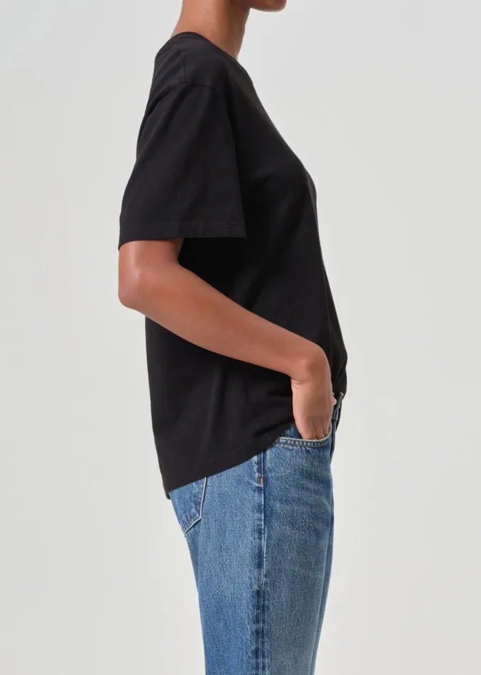 Tops and Bodysuits Women Agolde Jay T Shirt Black