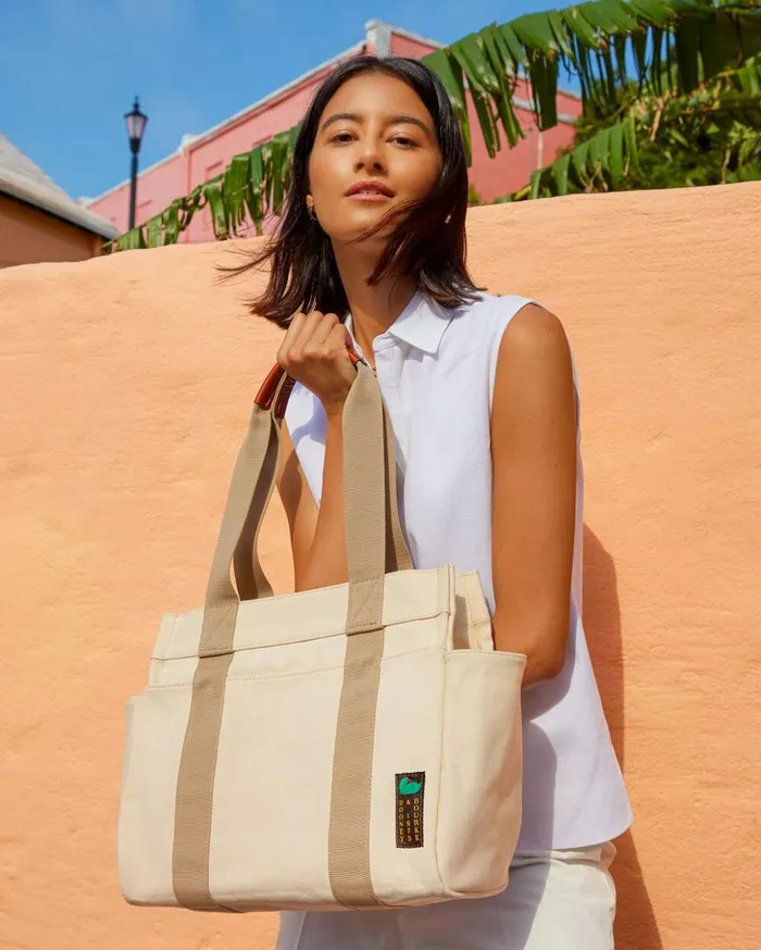 Totes Women Dooney and Bourke Canvas Tote 35 Terracotta Totes Women Dooney and Bourke Canvas Tote 35 Terracotta