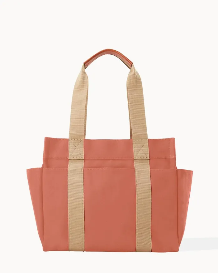 Totes Women Dooney and Bourke Canvas Tote 35 Terracotta Totes Women Dooney and Bourke Canvas Tote 35 Terracotta