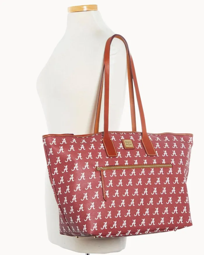 Totes Women Dooney and Bourke Collegiate University Of Alabama Large Tote U Of Alabama Totes Women Dooney and Bourke Collegiate University Of Alabama Large Tote U Of Alabama