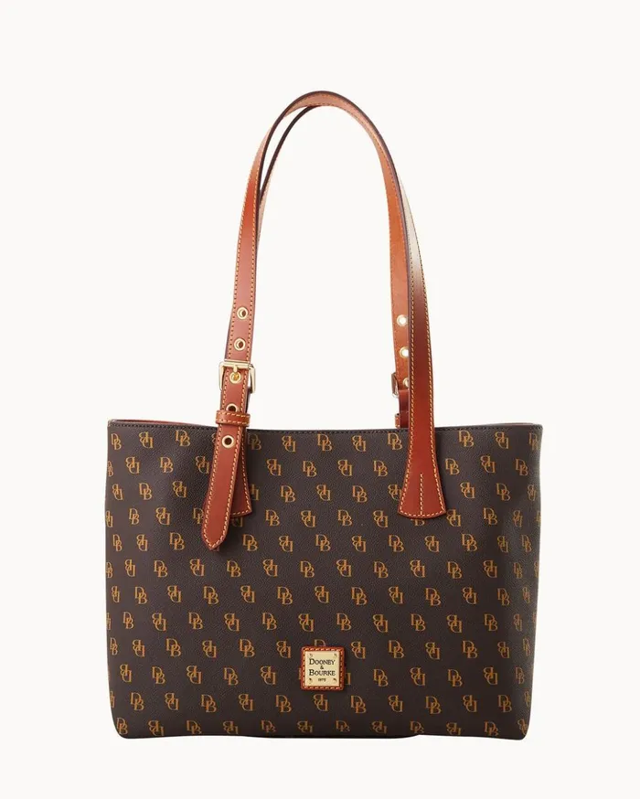 Totes Women Dooney and Bourke Gretta Small Hanna Brown Tmoro