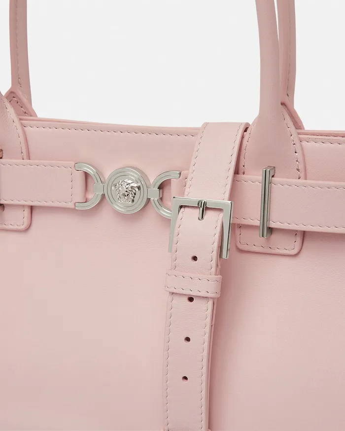 Totes Women Versace Medusa 03995 Tote Bag Light Pink