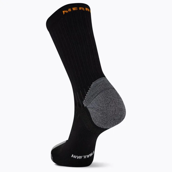 Trail Runner Light Crew Sock Black MenWomen Merrell Socks