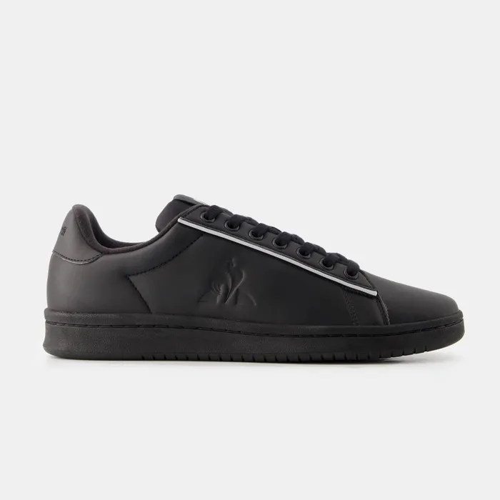 Trainers And Sneakers WomenMen Le Coq Sportif Shoes LCS COURT CLEAN Triple Black