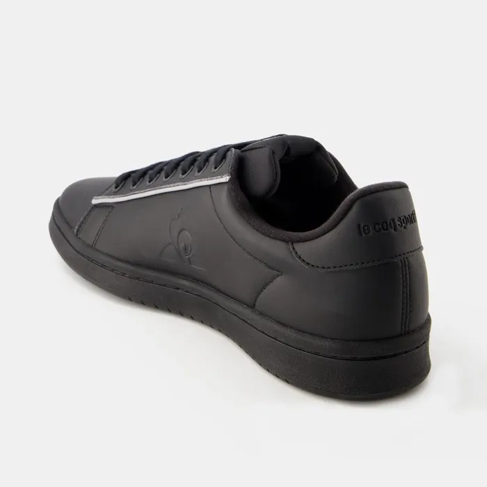Trainers And Sneakers WomenMen Le Coq Sportif Shoes LCS COURT CLEAN Triple Black