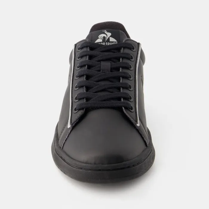 Trainers And Sneakers WomenMen Le Coq Sportif Shoes LCS COURT CLEAN Triple Black
