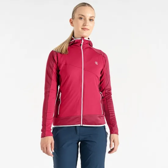 Traversing Core Stretch Midlayer Berry Pink Women Dare 2b Midlayers
