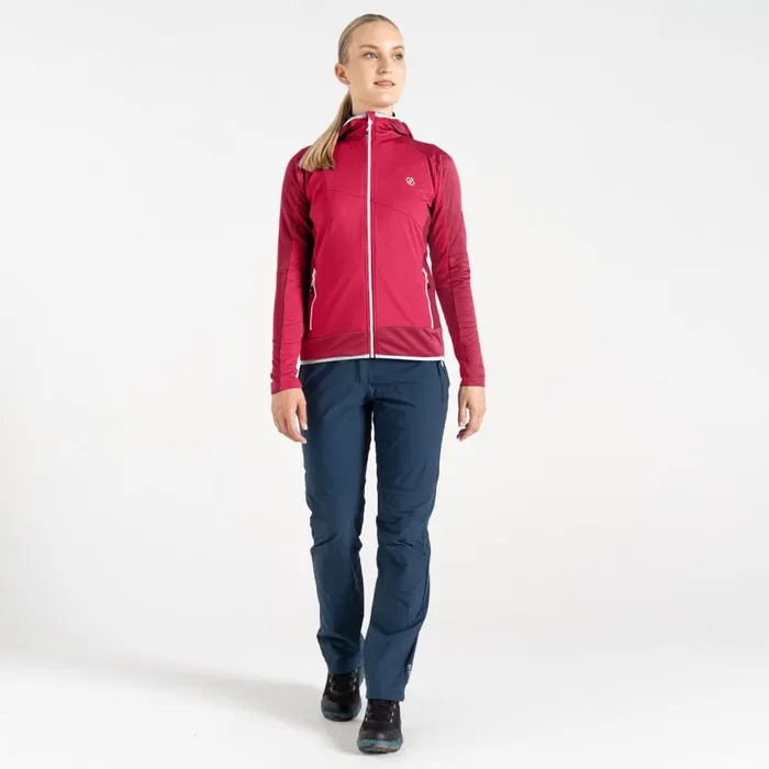 Traversing Core Stretch Midlayer Berry Pink Women Dare 2b Midlayers