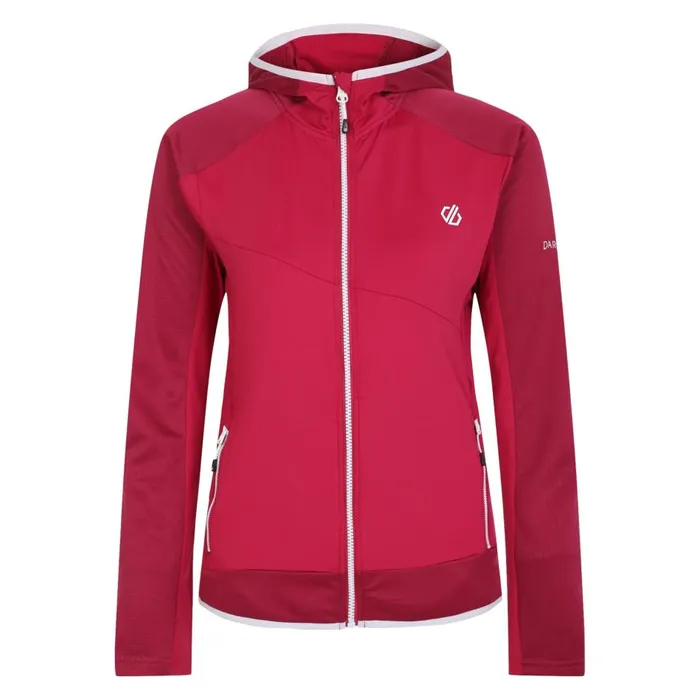 Traversing Core Stretch Midlayer Berry Pink Women Dare 2b Midlayers