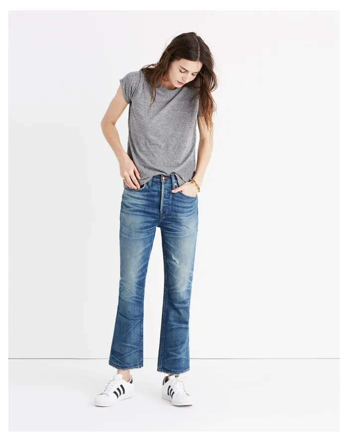 Triblend Ex Boyfriend Tee Hthr Pewter Women Madewell Tees Triblend Ex Boyfriend Tee Hthr Pewter Women Madewell Tees