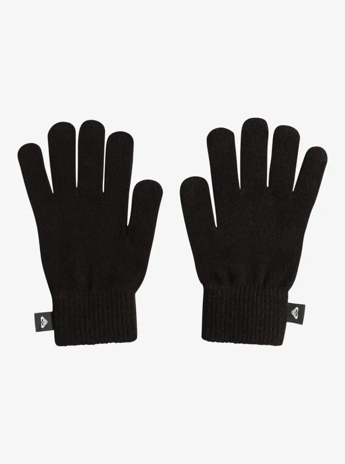 Tropical Snow 8211 Knitted Gloves Anthracite Women Roxy Scarves and Gloves