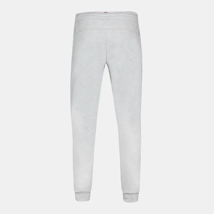 Trousers And Joggers Men Le Coq Sportif Essentiels Pantalon Regular Gris Chin Clair Homme