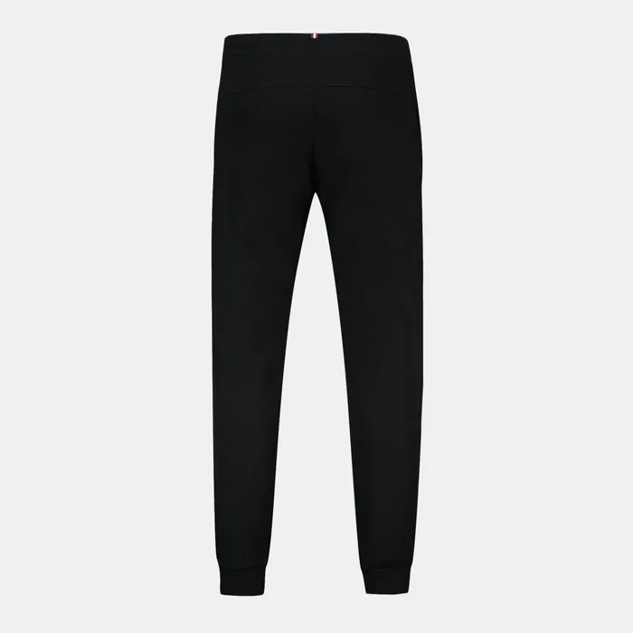 Trousers And Joggers Men Le Coq Sportif Essentiels Pantalon Slim Noir Homme Black