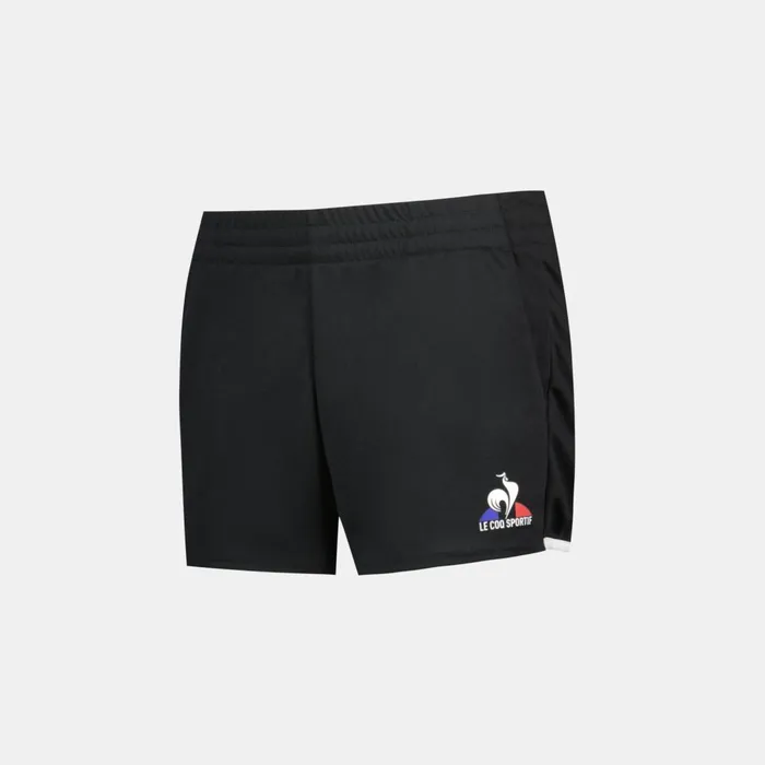 Trousers Joggers And Shorts Women Le Coq Sportif Tennis Shorts Black
