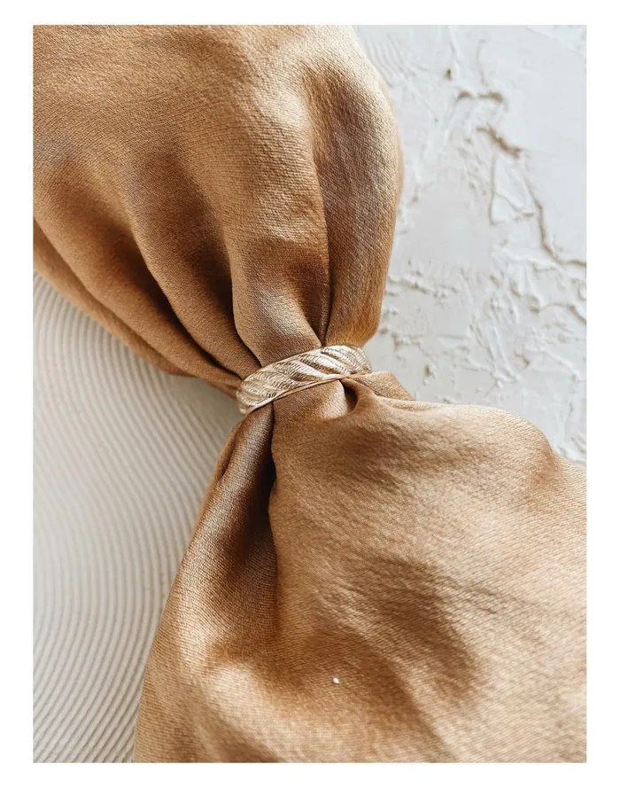 Tumble Chunky Twist Ring Gold Women Madewell Rings Tumble Chunky Twist Ring Gold Women Madewell Rings