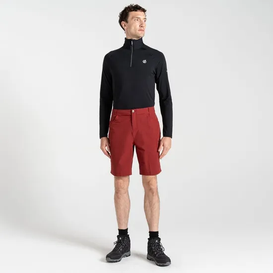 Tuned In II Walking Shorts Syrah Red Men Dare 2b Walking Shorts