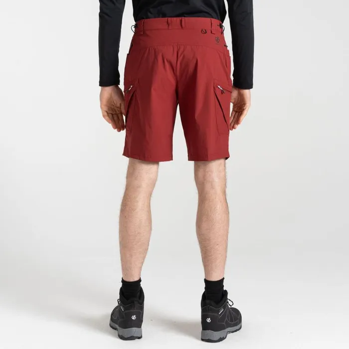 Tuned In II Walking Shorts Syrah Red Men Dare 2b Walking Shorts